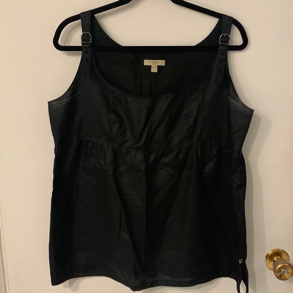 Beautiful authentic black Burberry top - Picture 1 of 6
